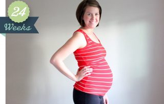6 months pregnant