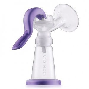 Manual breast pump