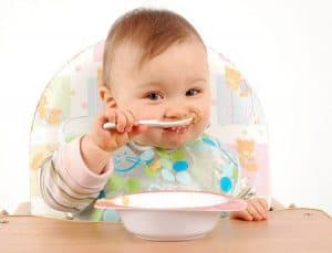 First baby food