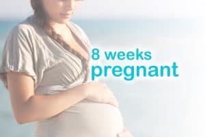 8 weeks pregnant