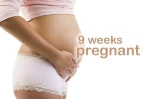 9 weeks pregnant
