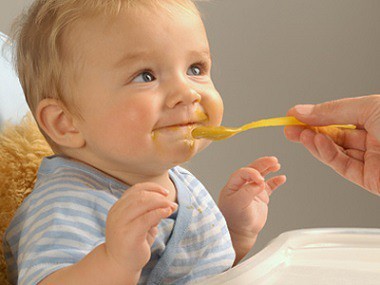Baby weaning foods