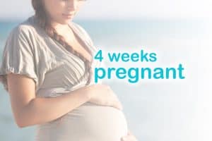 4 weeks pregnant