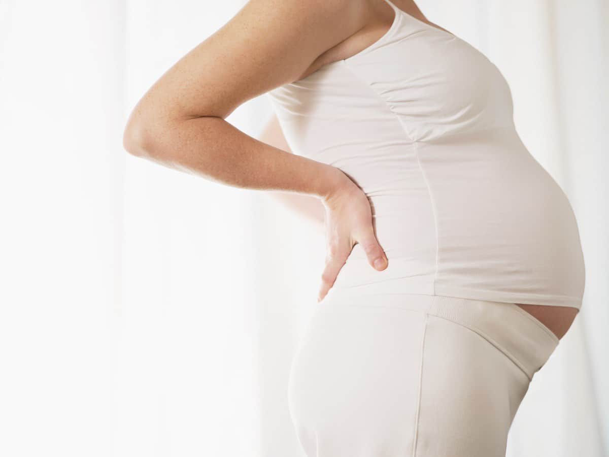 Backache pregnant