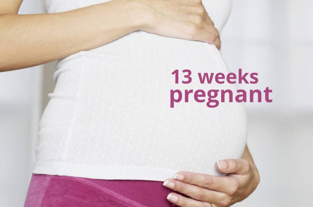 13 weeks pregnant