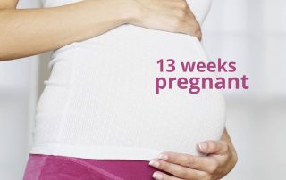 13 weeks pregnant