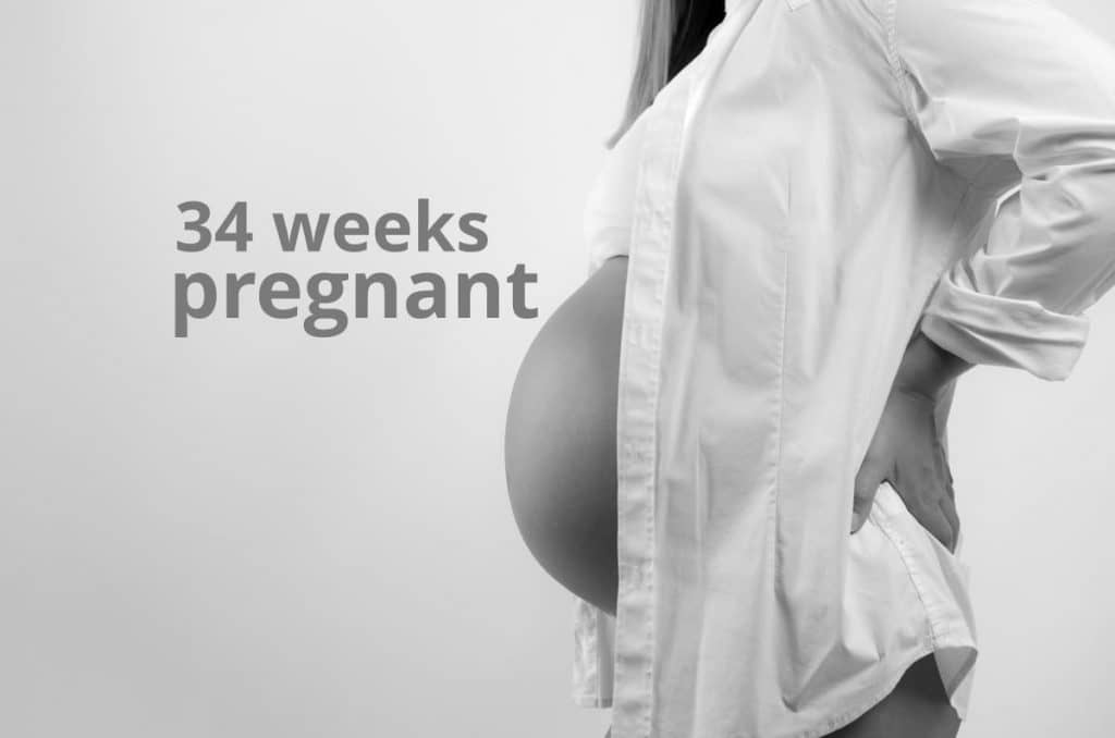 34 weeks pregnant