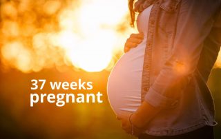 37 weeks pregnant