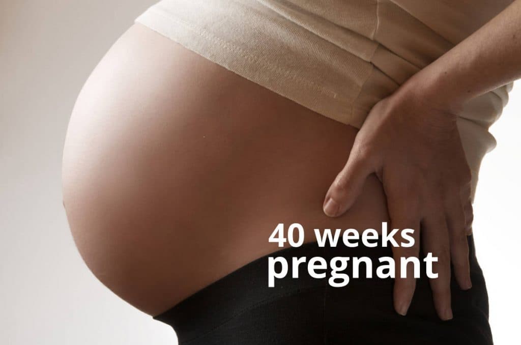 40 weeks pregnant